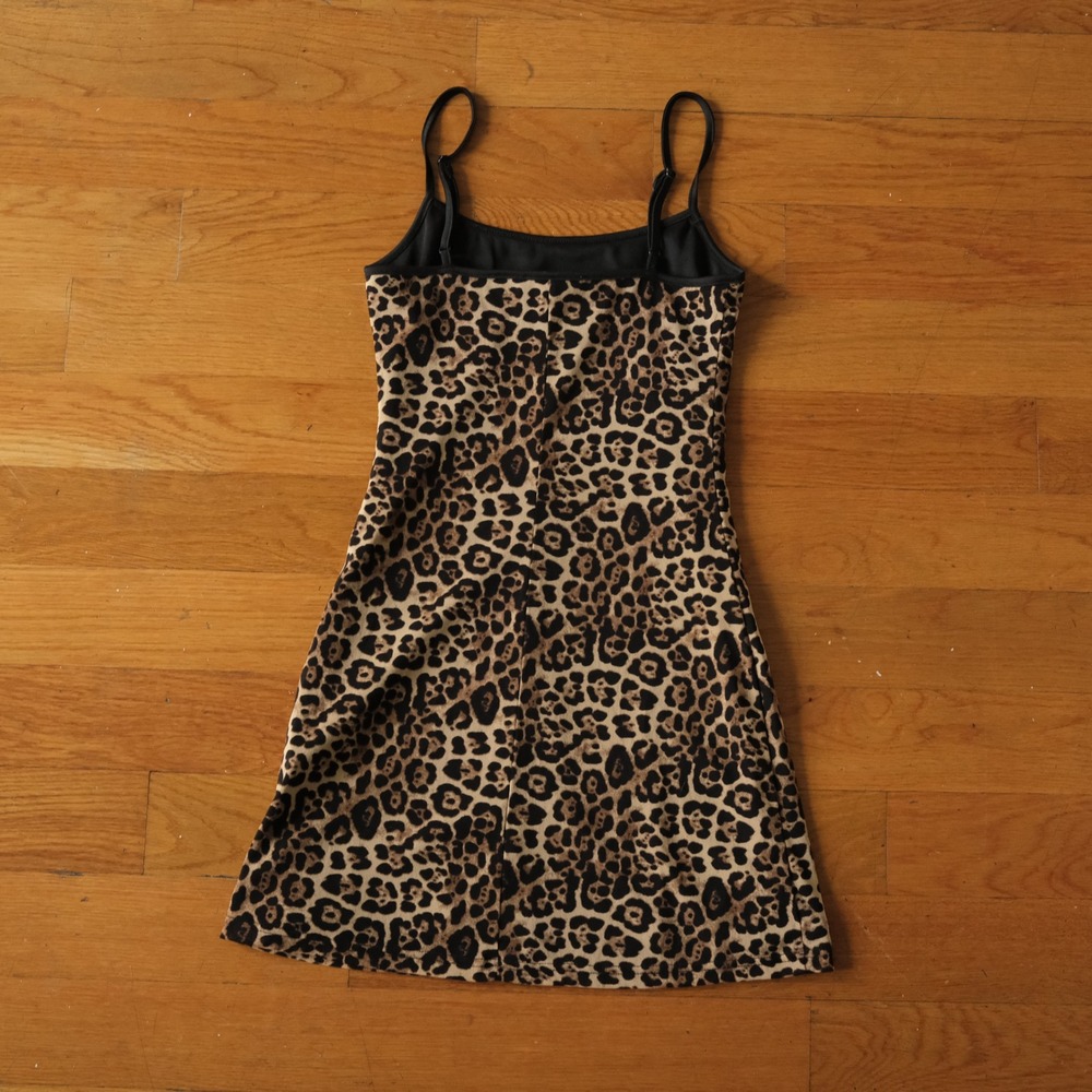 Pretty Garbage Leopard Print Mini Slip Dress Wome… - image 8